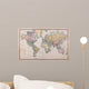 Old Antique World Map