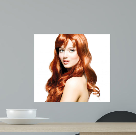 Beauty Teenage Girl Portrait Wall Mural