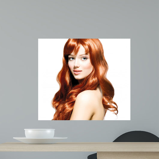 Beauty Teenage Girl Portrait Wall Mural