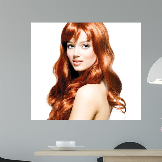 Beauty Teenage Girl Portrait Wall Mural