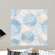 Seamless Abstract Dot Circles Pattern Wall Decal