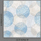 Seamless Abstract Dot Circles Pattern Wall Decal
