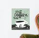 Banner with Cup Coffee