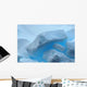 Blue Reflections Ice Floe Wall Decal