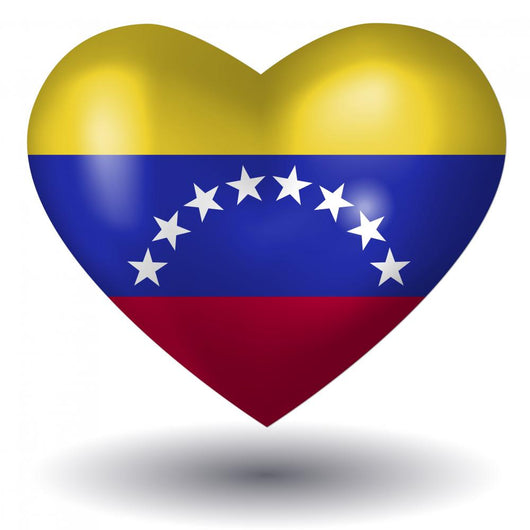 Herz Mit Schatten Venezuela Wall Mural