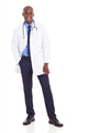 Happy African Medical Doctor Wall Mural