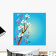 Spring blossom tree and branches Wall Mural