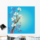 Spring blossom tree and branches Wall Mural