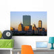 Sunrising Boston Wall Decal