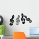 Music Notes Wall Decal