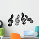 Music Notes Wall Decal