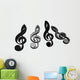 Music Notes Wall Decal