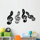 Music Notes Wall Decal