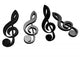 Music Notes Wall Decal