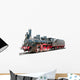 Old Train White Wall Decal