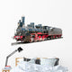 Old Train White Wall Decal