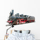 Old Train White Wall Decal