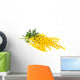 Twig of mimosa flowers Wall Decal