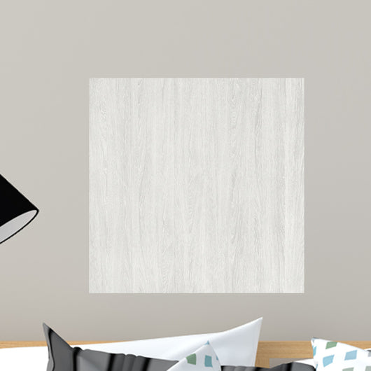 Modern White Parquet Horizontal Wall Decal