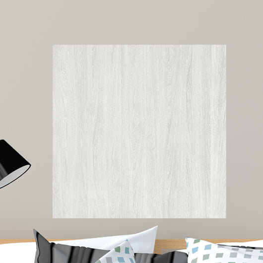 Modern White Parquet Horizontal Wall Decal