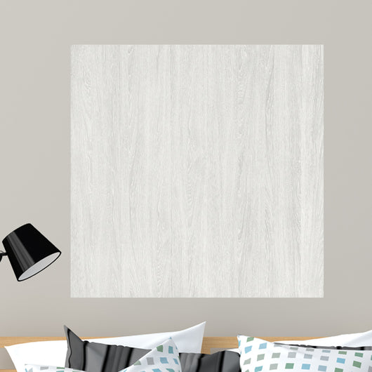 Modern White Parquet Horizontal Wall Decal