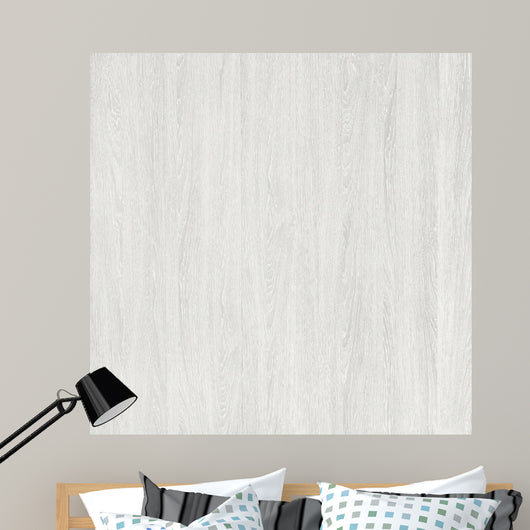 Modern White Parquet Horizontal Wall Decal