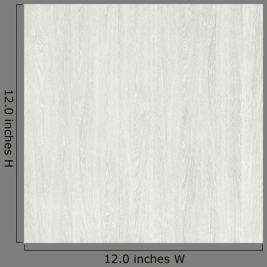 Modern White Parquet Horizontal Wall Decal