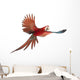 Green-winged Macaw in Flight Wall Decal