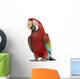 Walking Green-winged Macaw Wall Decal