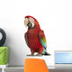 Walking Green-winged Macaw Wall Decal