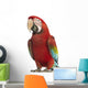 Walking Green-winged Macaw Wall Decal