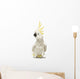 Sulphur-crested Cockatoo, Cacatua galerita, 30 years old Wall Decal