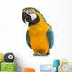 Blue-and-yellow and Green-winged Macaws Wall Decal