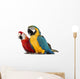 Blue-and-yellow Macaw Wall Decal