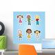 Kids Group Wall Decal