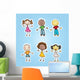Kids Group Wall Decal