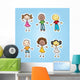 Kids Group Wall Decal