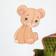 Sitting Teddy Bear Wall Decal