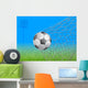 Soccer Ball in Goal Wall Mural
