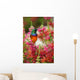 Hummingbird on branch Wall Mural