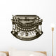 Typewriter Wall Mural