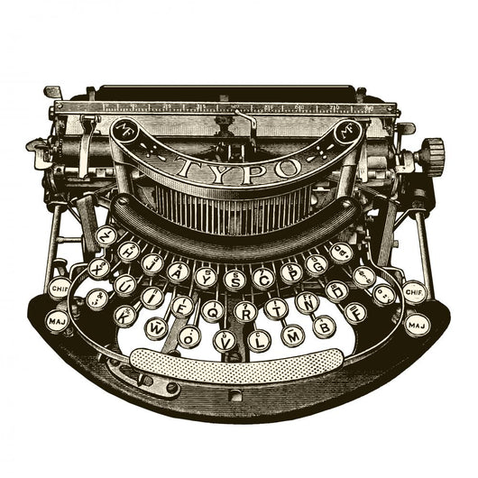 Typewriter Wall Mural