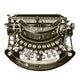 Typewriter Wall Mural