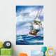Galeony Sea Wall Decal