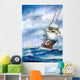 Galeony Sea Wall Decal