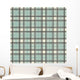Retro Geometric Seamless Pattern Wall Decal