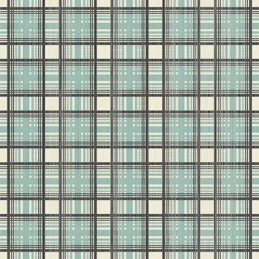 Retro Geometric Seamless Pattern Wall Decal