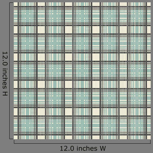 Retro Geometric Seamless Pattern Wall Decal