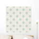 Vintage Seamless Pattern with Wall Decal