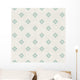 Vintage Seamless Pattern with Wall Decal